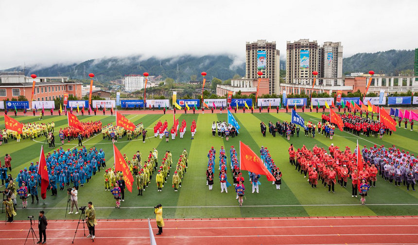 開幕式現場。唐靜攝