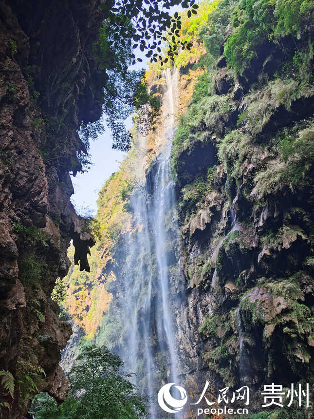 興義馬嶺河峽谷。人民網(wǎng) 陳晶晶攝