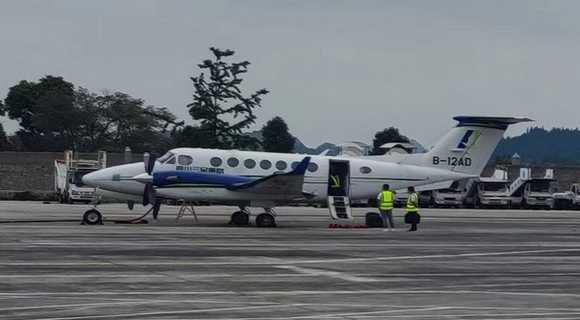 貴州將采用兩架增雨飛機開展抗旱作業