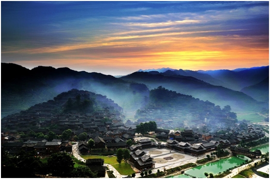 西江千戶苗寨。貴州省文化和旅游廳供圖