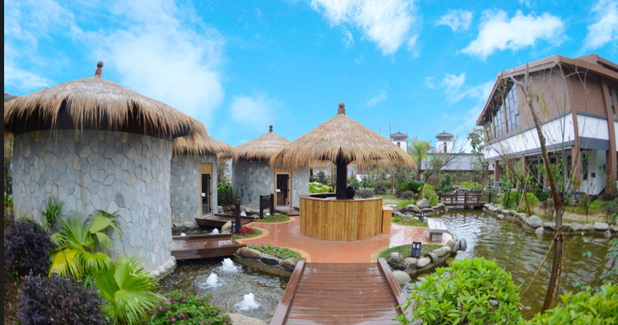 思南九天溫泉。