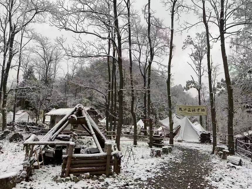 2022年12月29日，惠水牧川露營基地。惠水縣融媒體中心供圖