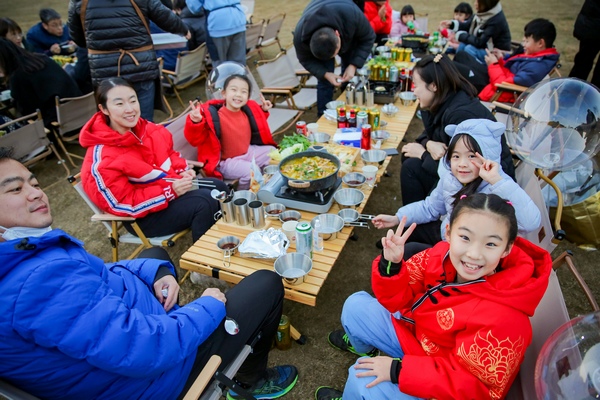 中鐵紅巖溪谷營地。張靜思攝