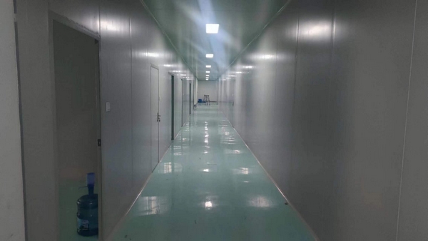 大方縣經開區魔芋深加工生產線裝修基本結束。譚波攝