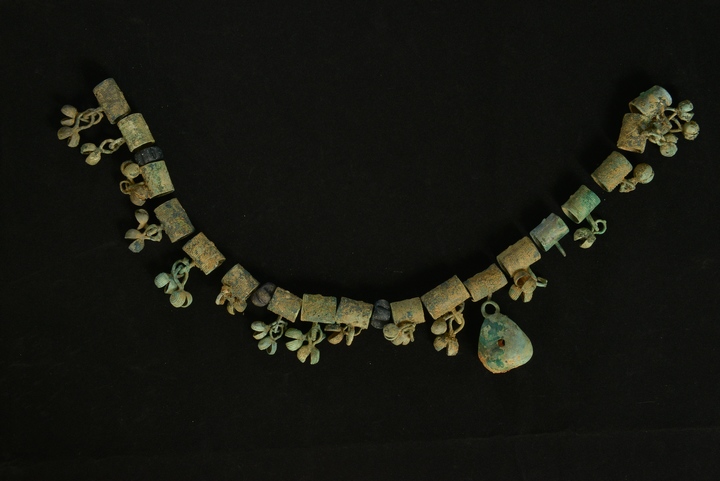 銅項飾(明)。貴州省文物考古研究所供圖