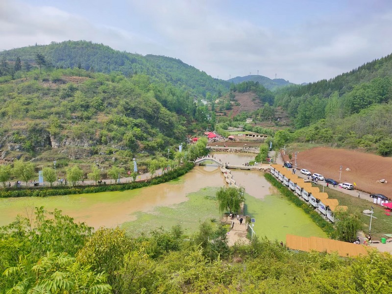 貴州省大方縣2023年白族團圓節暨鄉村振興推介活動現場。田超攝