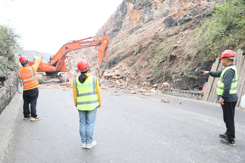 5月19日，大方公2023年交通戰備暨公路邊坡災害應急演練現場。趙雄雄 攝 (4).JPG