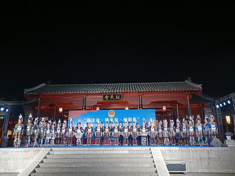 活動現場。
