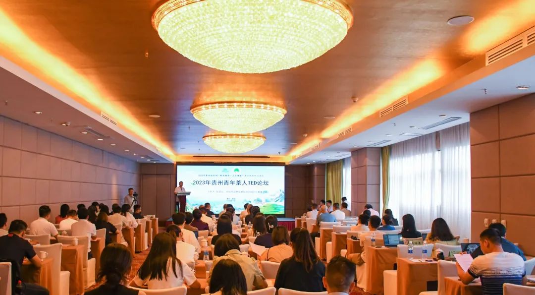 2023年貴州青年茶人TED論壇活動現場。