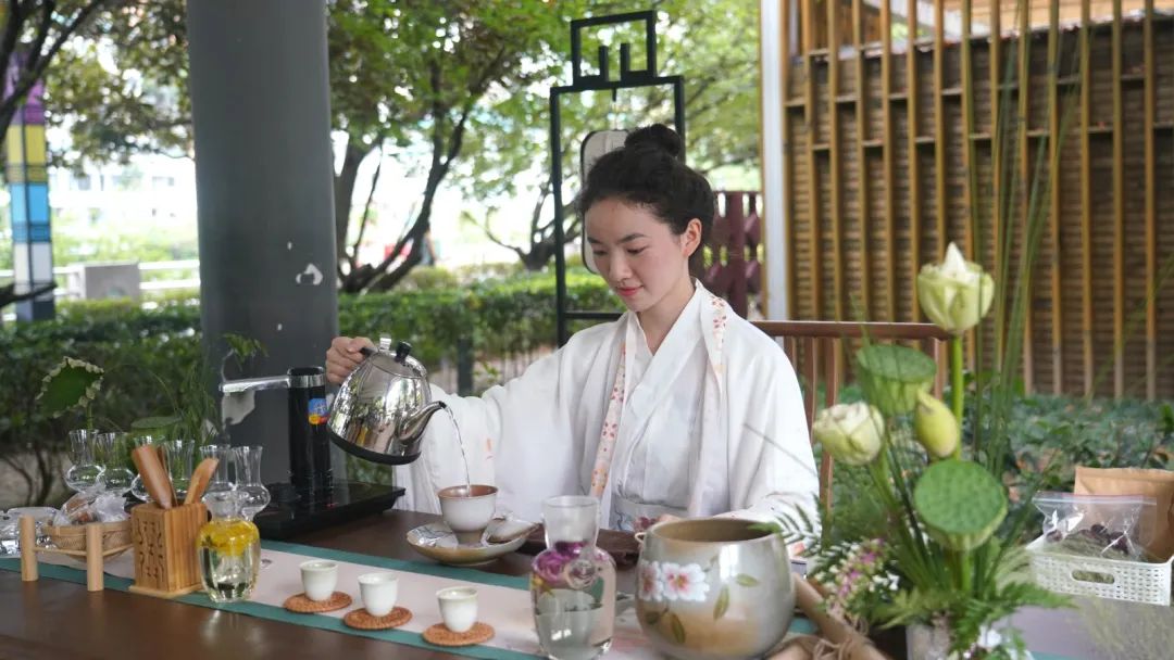 茶文化活動現場。