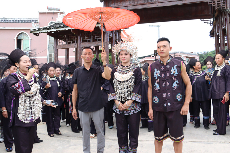 水族婚禮現(xiàn)場。