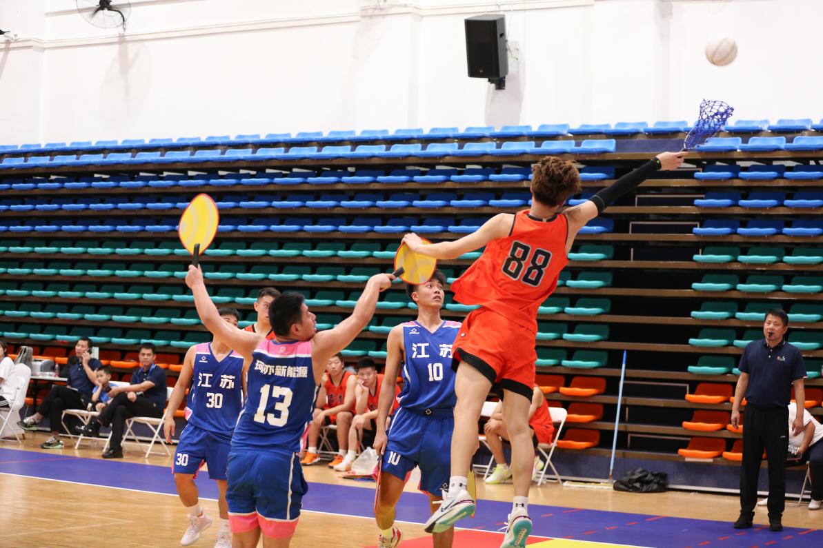 C組第二場比賽在江蘇代表隊與吉林代表隊之間展開對決。人民網 牛良玉攝