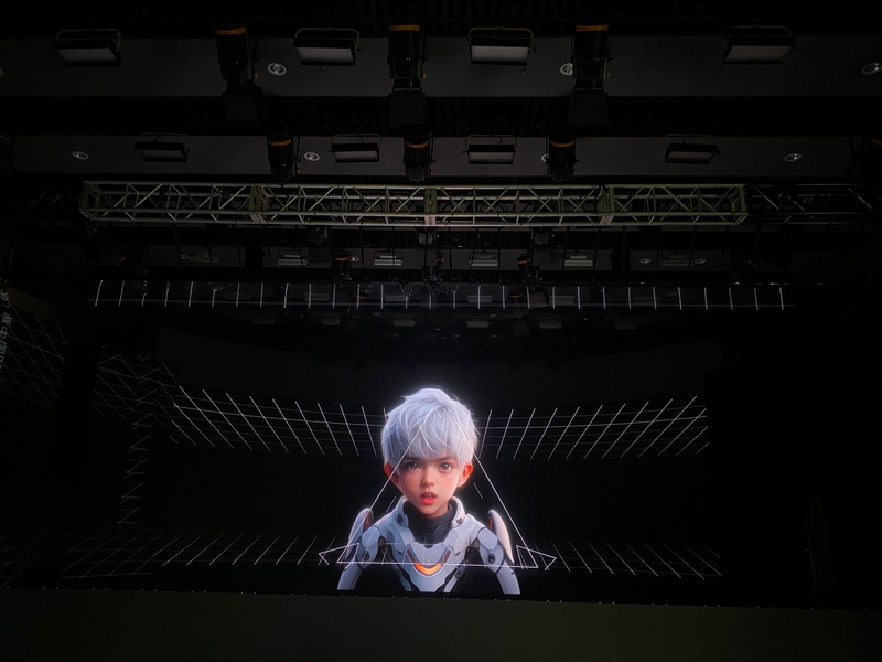 “白澤”數字形象首次正式亮相。李丹陽攝