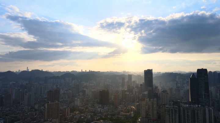 城市風(fēng)貌。