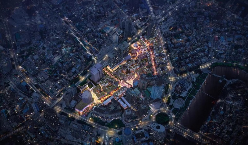 南明區曹狀元街區鳥瞰效果圖。(南明區融媒體中心供圖)