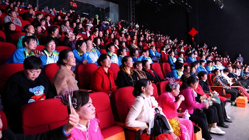 演出現(xiàn)場。伍維玉攝