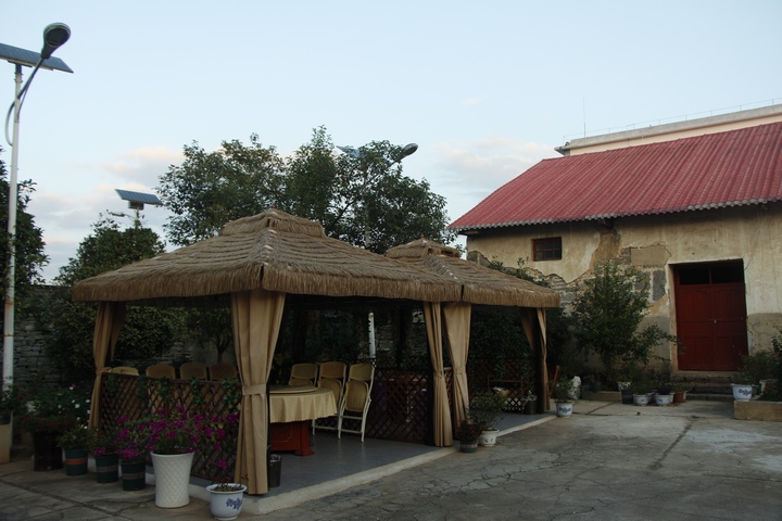 邢江村農(nóng)家小院。