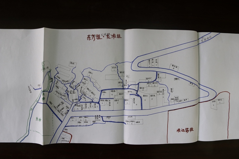 六合社區”民情圖“。