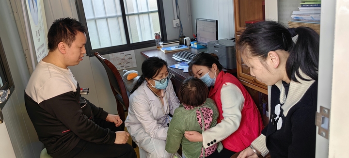 問診現場。