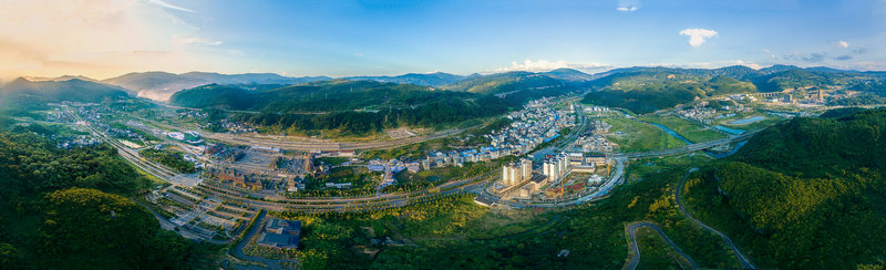 貴州侗鄉大健康產業示范區（貴州洛貫經濟開發區。張琪攝
