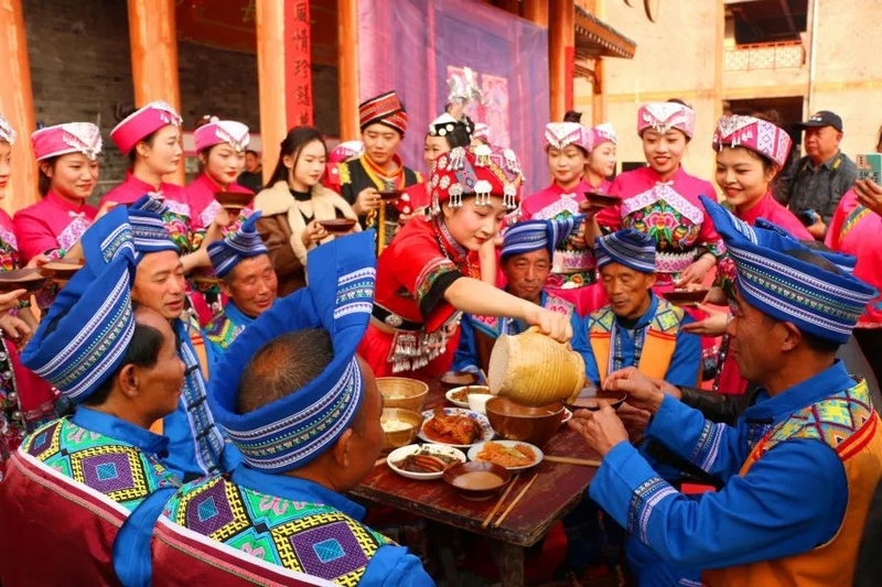 土家文化大餐。