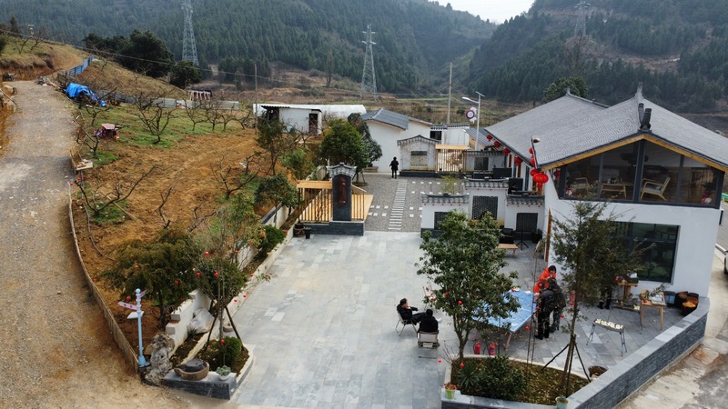 郭家灣村桃園小院。