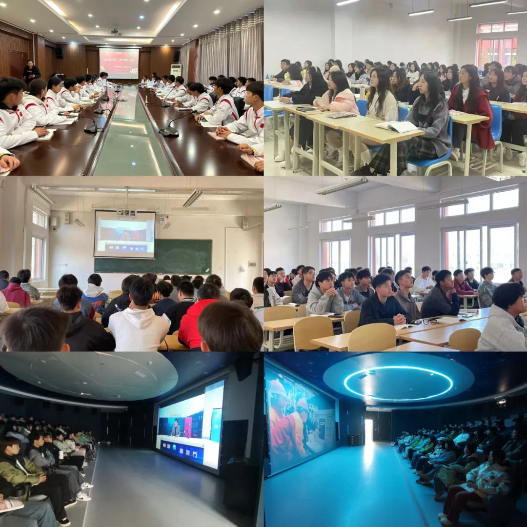 學生們認真聽講。