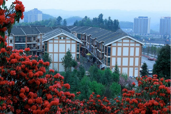 百里杜鵑管理區鵬程社區生意紅火的小店。