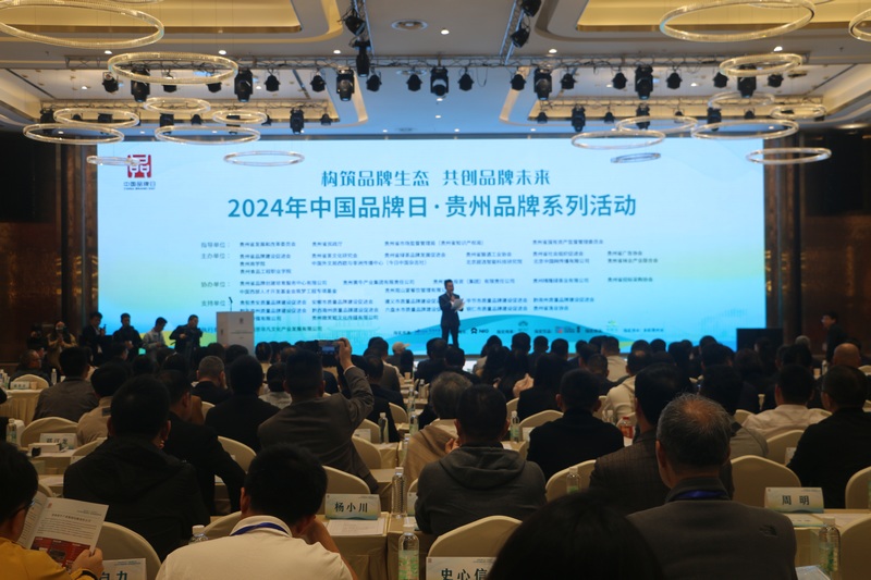 貴州品牌系列活動開幕式現場。