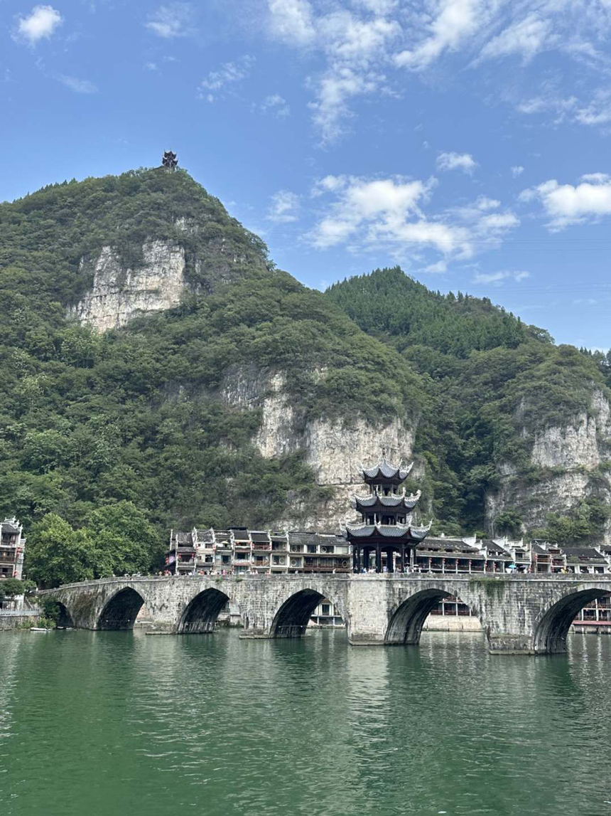 圖為鎮遠美景。顧蘭云攝