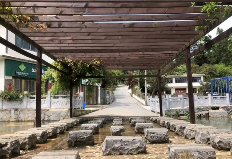 羊昌鎮鄉村環境優雅。劉琳攝