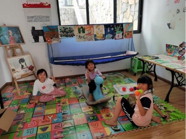 自由活動(dòng)的孩子們。