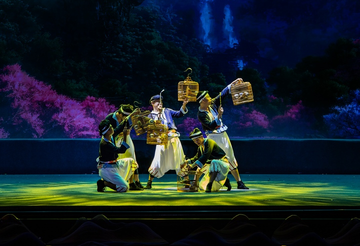 表演現場。張啟榮攝