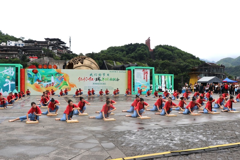 4、6月9日，仁懷市舉行2024年“我們的節(jié)日——仁懷紅·端午踩曲飄香”系列群眾文化活動。仁懷市融媒體中心供圖