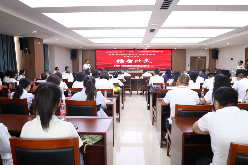 (5)比武現場。沈建華 攝