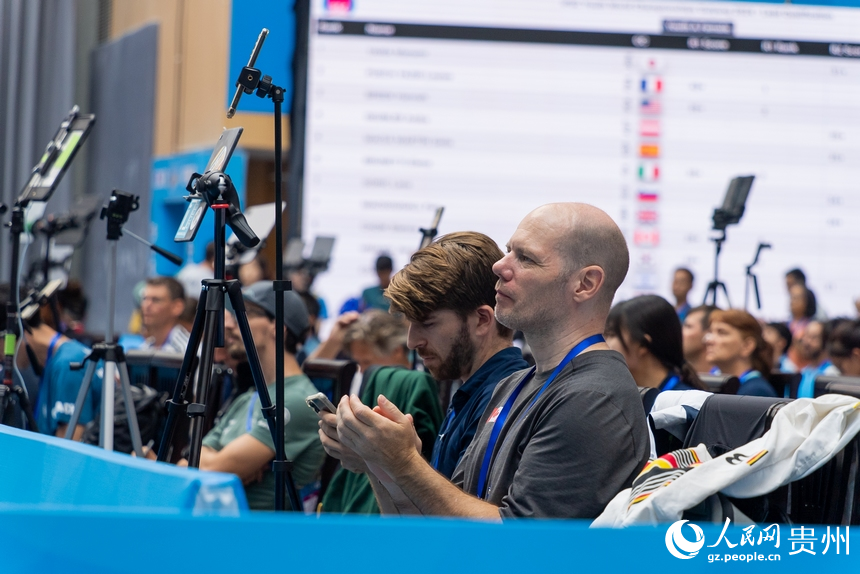 2024國際攀聯世界青年攀巖錦標賽比賽現場。人民網記者 涂敏攝