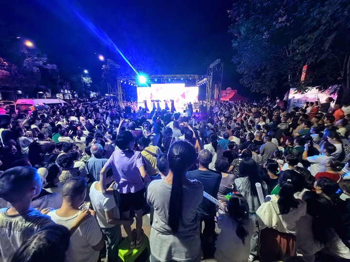 音樂(lè)會(huì)現(xiàn)場(chǎng)。