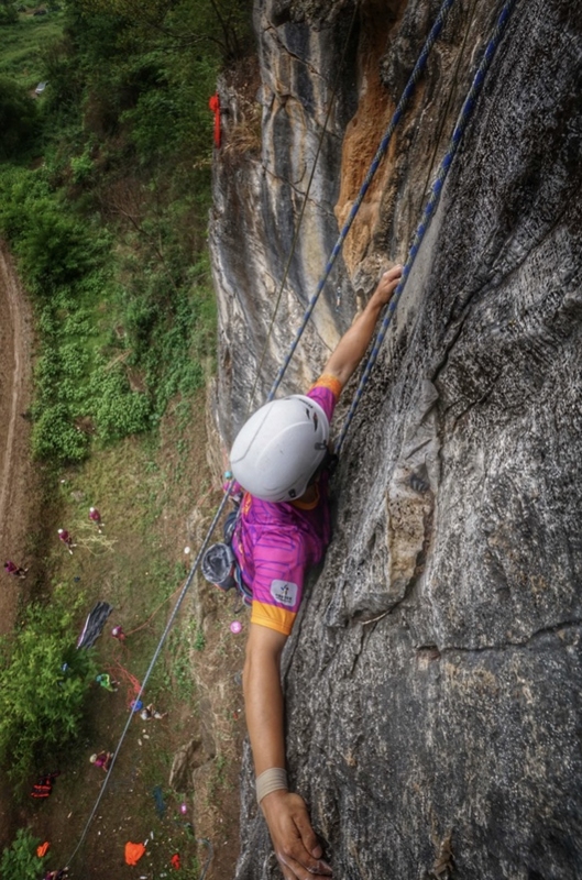 5 自然巖壁比賽現場