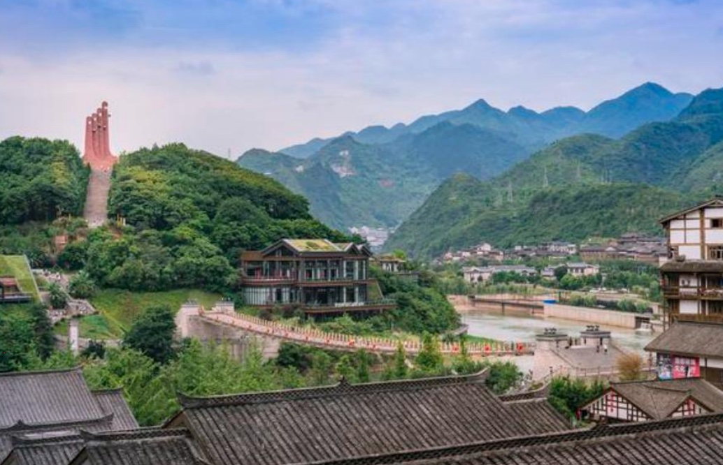 茅臺(tái)酒鎮(zhèn)景區(qū)。