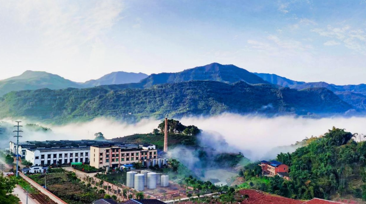 遵義市貴福酒莊景區。