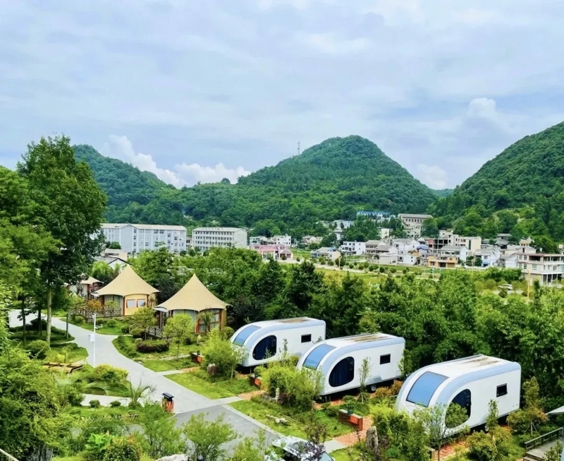 天龍優途房車露營地。