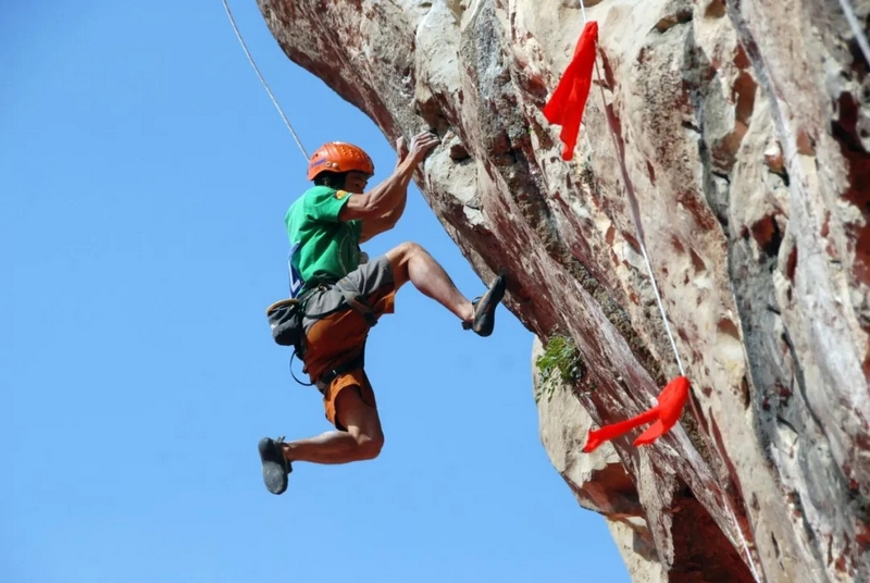 紫云格凸攀巖訓練基地。