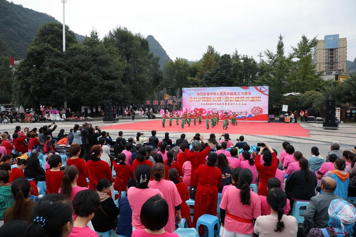 活動(dòng)現(xiàn)場(chǎng)文藝表演。