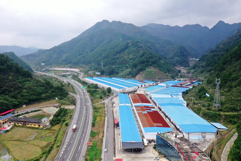 貴州順誠生物科技有限公司航拍。楊家孟攝