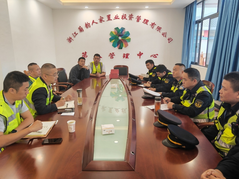 圖為抗凝保通保暢應急演練總結會。