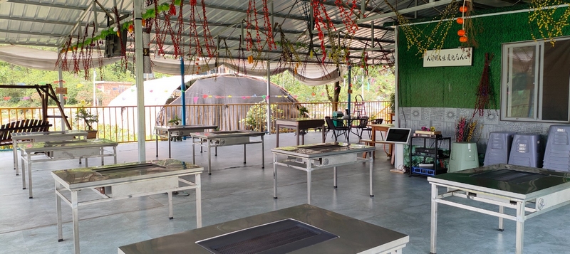 聚隆福山莊內(nèi)部。劉天艷 攝