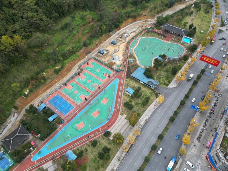 畢節市南山體育公園。圖片由貴州體彩提供