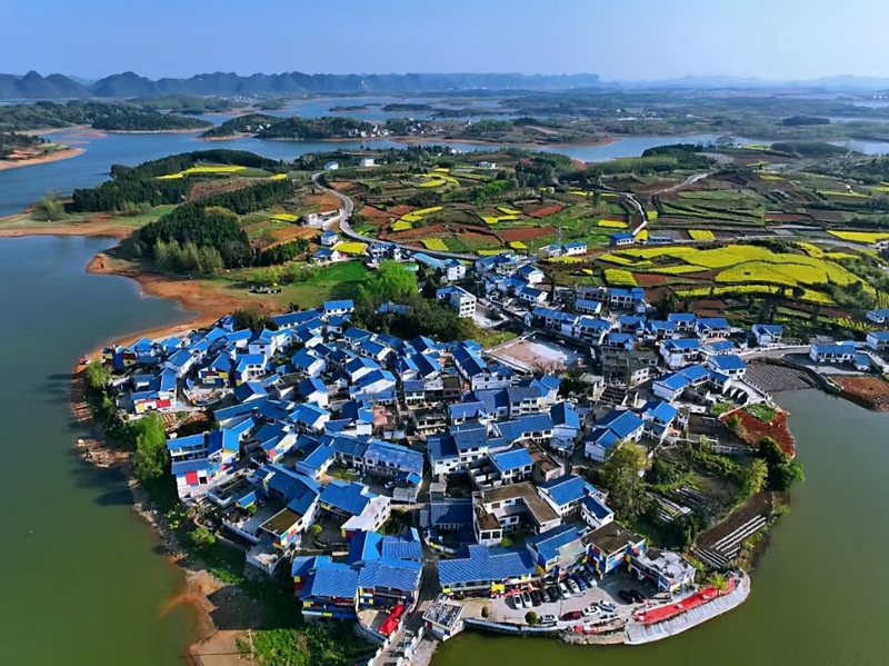 美麗的農(nóng)村人居環(huán)境。