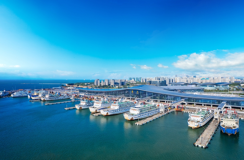 ?？谛潞８?。瓊州海峽輪渡公司供圖