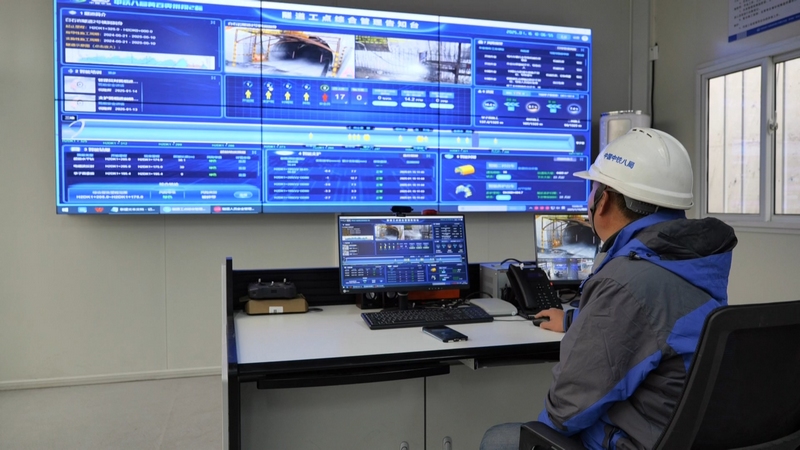 黃百鐵路白石巖隧道建設有序推進